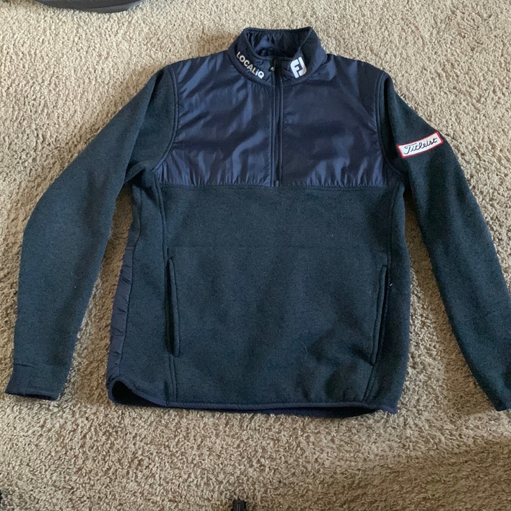 FootJoy Men's Sweater Fleece 1/2 Zip Pullover